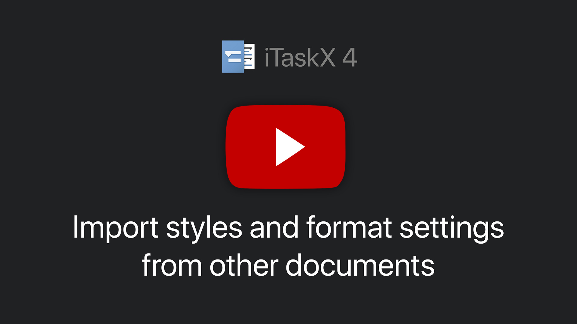 insert task shortcut itaskx