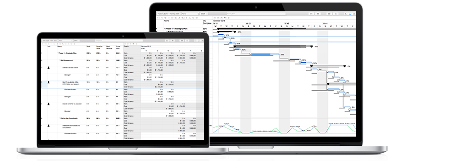 Project planning tool for the mac